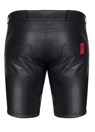 Herren Shorts RMNorberto001 schwarz von Regnes Fetish Planet Red Mark 3 - Herren-Shorts