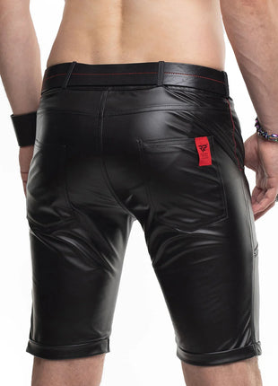 Herren Shorts RMNorberto001 schwarz von Regnes Fetish Planet Red Mark 3 - Herren-Shorts