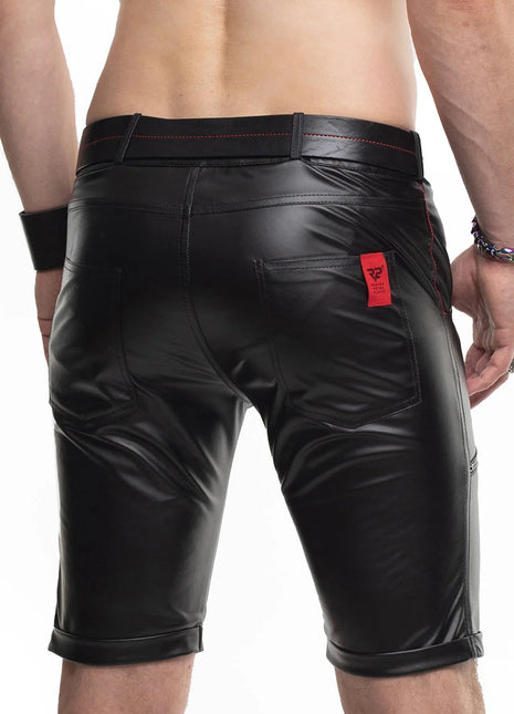 Herren Shorts RMNorberto001 schwarz von Regnes Fetish Planet Red Mark 3 - Herren-Shorts