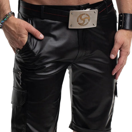 Herren Shorts RMPaolo001 schwarz von Regnes Fetish Planet Red Mark 3 - Herren-Shorts