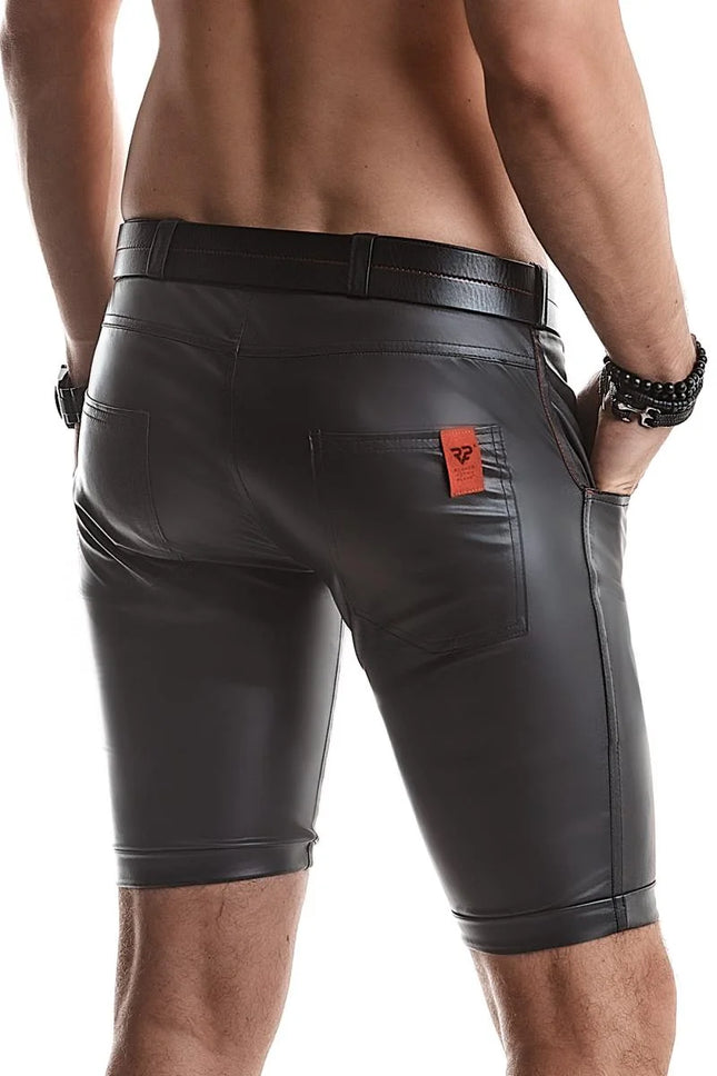 Herren Shorts RMVito001 schwarz von Regnes Fetish Planet - Herren-Shorts
