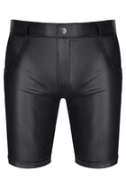Herren Shorts RMVito001 schwarz von Regnes Fetish Planet - S / Black - Herren-Shorts