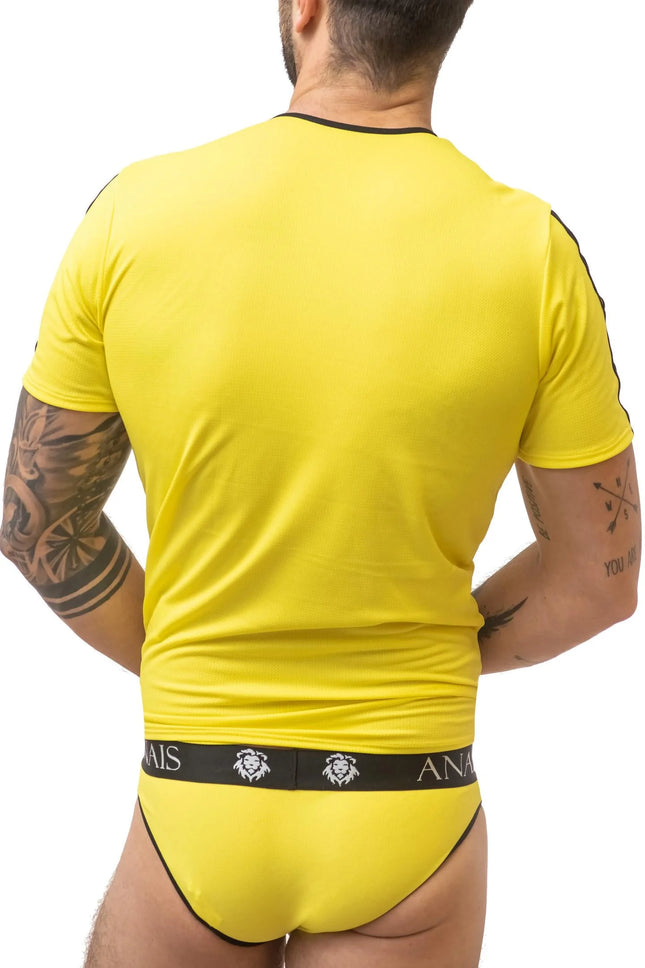 Herren T-Shirt 053412 gelb von Anais for Men - Herren-Shirt