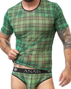 Herren T-Shirt 053496 Magic von Anais for Men - S / grün/schwarz - Herren-Shirt