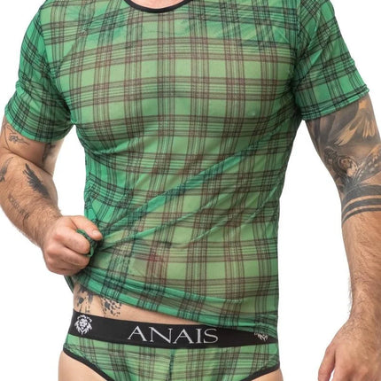 Herren T-Shirt 053496 Magic von Anais for Men - S / grün/schwarz - Herren-Shirt