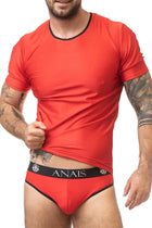 Herren T-Shirt 053508 rot von Anais for Men - S / rot - Herren-Shirt