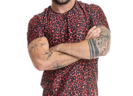Herren T-Shirt 053544 Tribal von Anais for Men - S / rot/schwarz - Herren-Shirt