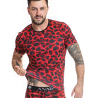 S / red/black