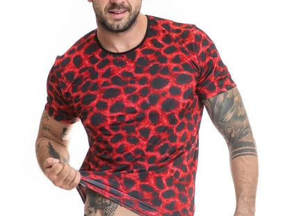 Herren T-Shirt 053568 Savage von Anais for Men - S / rot/schwarz - Herren-Shirt