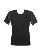 Herren T-Shirt 053592 Petrol von Anais for Men - S / schwarz - Herren-Shirt