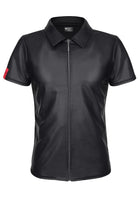 Herren T-Shirt RMRemo001 schwarz von Regnes Fetish Planet Red Mark 2 - S / Black - Herren-Shirt