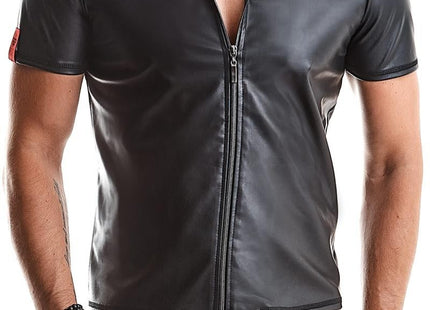 Herren T-Shirt RMRemo001 schwarz von Regnes Fetish Planet Red Mark 2 - Herren-Shirt