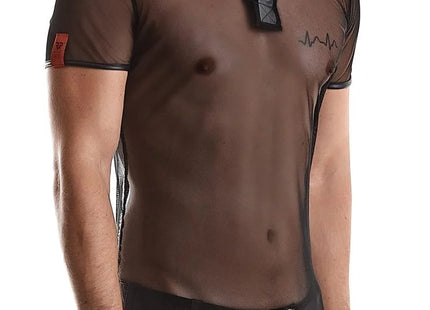 Herren T-Shirt RMRoberto001 schwarz von Regnes Fetish Planet - S - 5XL / Black - Herren-Shirt