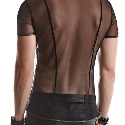 Herren T-Shirt RMRoberto001 schwarz von Regnes Fetish Planet - Herren-Shirt