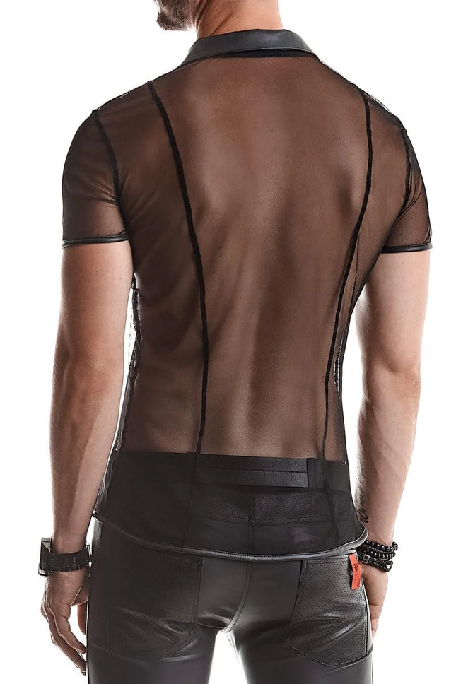 Herren T-Shirt RMRoberto001 schwarz von Regnes Fetish Planet - Herren-Shirt