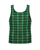 Herren Tank Top 053490 Magic von Anais for Men - S / grün/schwarz - Herren-Shirt