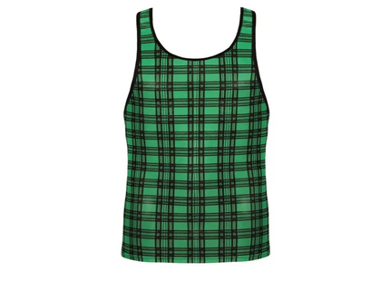 Herren Tank Top 053490 Magic von Anais for Men - S / grün/schwarz - Herren-Shirt