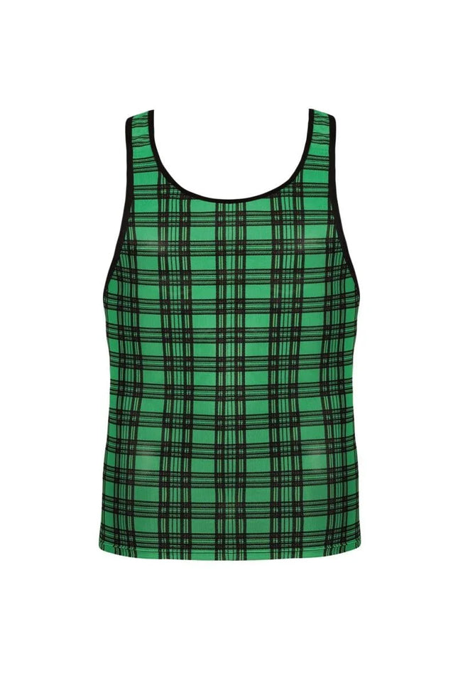 Herren Tank Top 053490 Magic von Anais for Men - S / grün/schwarz - Herren-Shirt