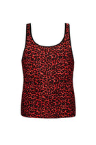 Herren Tank Top 053538 Tribal von Anais for Men - S / rot/schwarz - Herren-Shirt
