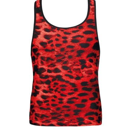 Herren Tank Top 053562 Savage von Anais for Men - S / rot/schwarz - Herren-Shirt