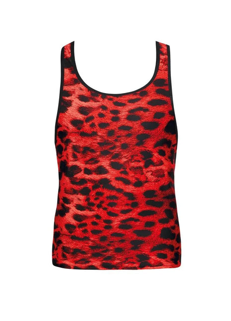 Herren Tank Top 053562 Savage von Anais for Men - S / rot/schwarz - Herren-Shirt