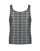 Herren Tank Top 053574 Balance von Anais for Men - S / grau/schwarz - Herren-Shirt