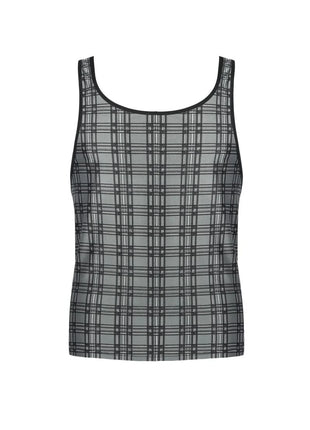 Herren Tank Top 053574 Balance von Anais for Men - S / grau/schwarz - Herren-Shirt