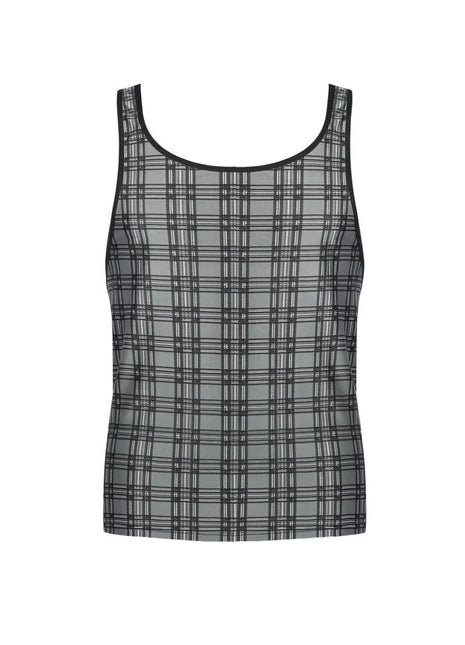 Herren Tank Top 053574 Balance von Anais for Men - S / grau/schwarz - Herren-Shirt