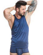 Herren Top 053598 Naval von Anais for Men - S / blau - Herren-Shirt