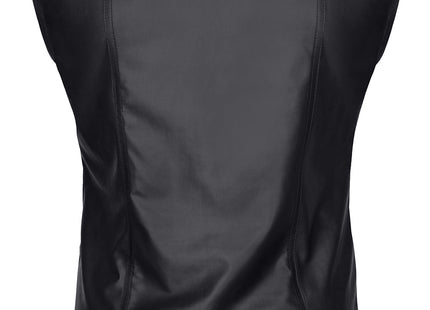 Herren Weste RMCamillo001 schwarz von Regnes Fetish Planet - Herren-Weste