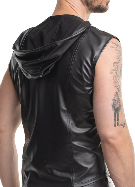 Herren Weste RMDario001 schwarz von Regnes Festish Planet - Herren-Weste