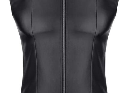 Herren Weste RMDario001 schwarz von Regnes Festish Planet - S / Black - Herren-Weste