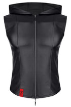 Herren Weste RMDario001 schwarz von Regnes Festish Planet - S / Black - Herren-Weste
