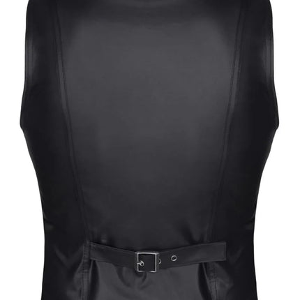 Herren Weste RMOliver001 schwarz von Regnes Fetish Planet - Herren-Weste
