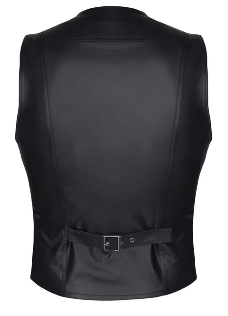 Herren Weste RMOliver001 schwarz von Regnes Fetish Planet - Herren-Weste