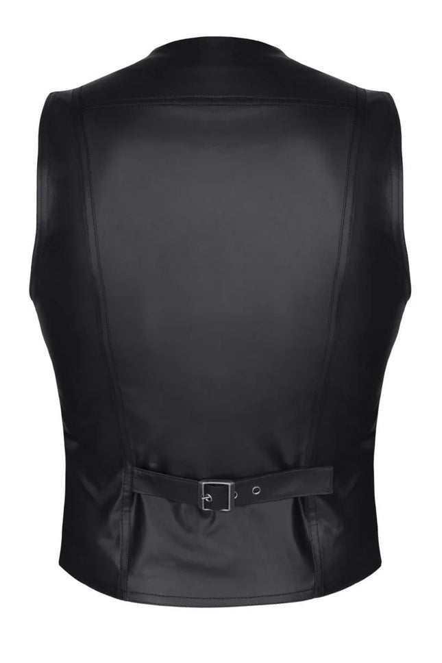 Herren Weste RMOliver001 schwarz von Regnes Fetish Planet - Herren-Weste