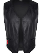 Herren Weste RMOliver001 schwarz von Regnes Fetish Planet - S / Black - Herren-Weste