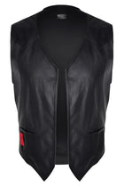 Herren Weste RMOliver001 schwarz von Regnes Fetish Planet - S / Black - Herren-Weste