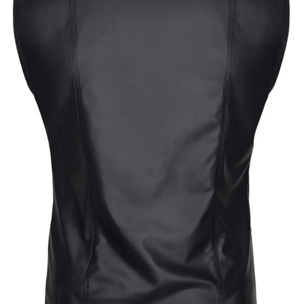 Herren Weste RMOttaviano001 schwarz von Regnes Fetish Planet - Herren-Weste