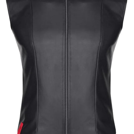 Herren Weste RMOttaviano001 schwarz von Regnes Fetish Planet - S / Black - Herren-Weste