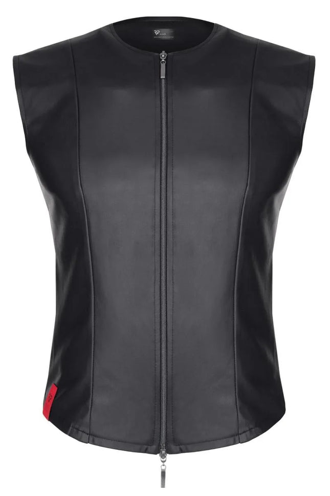 Herren Weste RMOttaviano001 schwarz von Regnes Fetish Planet - S / Black - Herren-Weste