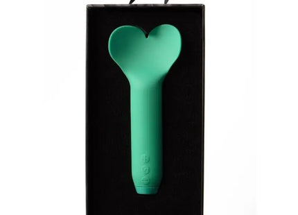 Herz-Flüstern: Smaragdgrün Vibrator für sinnliche Momente - GRÜN - Vibrierende Kugeln