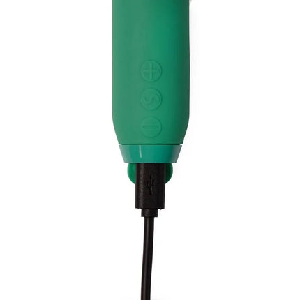 Herz-Flüstern: Smaragdgrün Vibrator für sinnliche Momente - GRÜN - Vibrierende Kugeln
