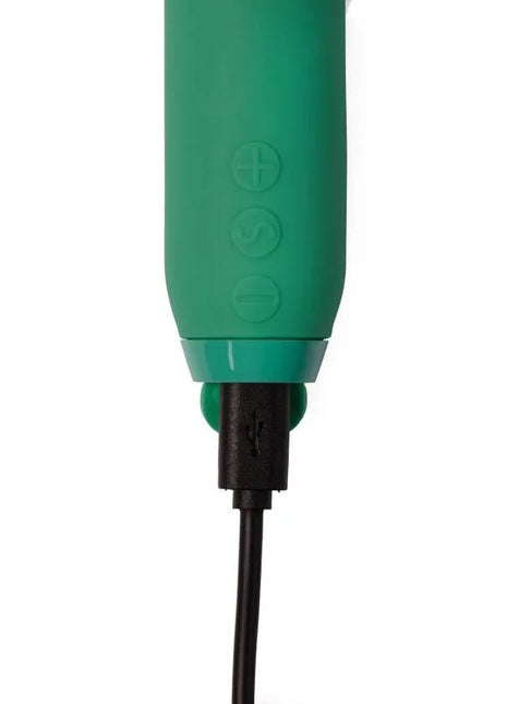Herz-Flüstern: Smaragdgrün Vibrator für sinnliche Momente - GRÜN - Vibrierende Kugeln