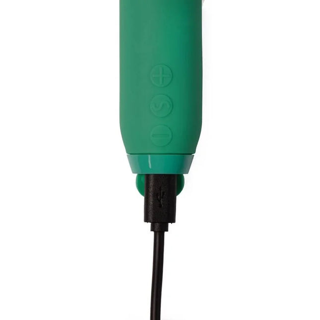 Herz-Flüstern: Smaragdgrün Vibrator für sinnliche Momente - GRÜN - Vibrierende Kugeln