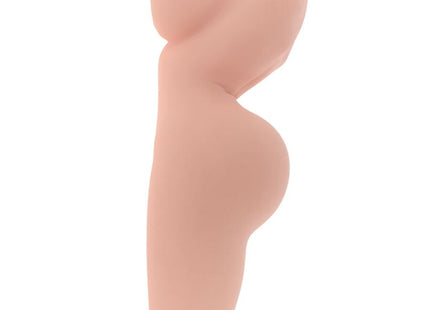 Ein pfirsichfarbener silikon-torso mit glatter, realistischer textur und natürlichen konturen, college babe masturbator weiblich 15 kg