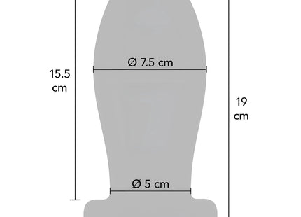 HIDDEN DESIRE - EXTREME HEAVY STRETCHER ANALPLUG XL
