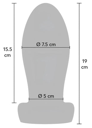 HIDDEN DESIRE - EXTREME HEAVY STRETCHER ANALPLUG XL
