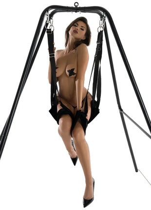 HIDDEN DESIRE – Extreme Lovers Sexschaukel mit freistehendem Gestell 180 cm - Sexschaukel
