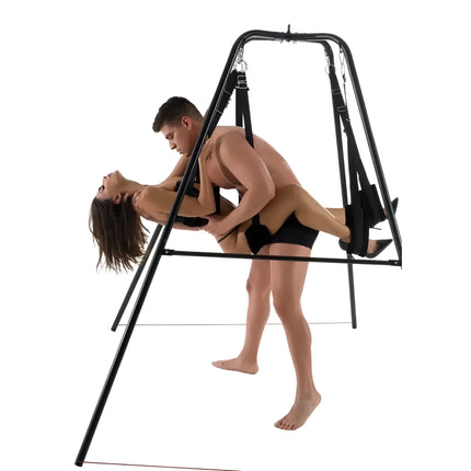 HIDDEN DESIRE – Extreme Lovers Sexschaukel mit freistehendem Gestell 180 cm - Sexschaukel